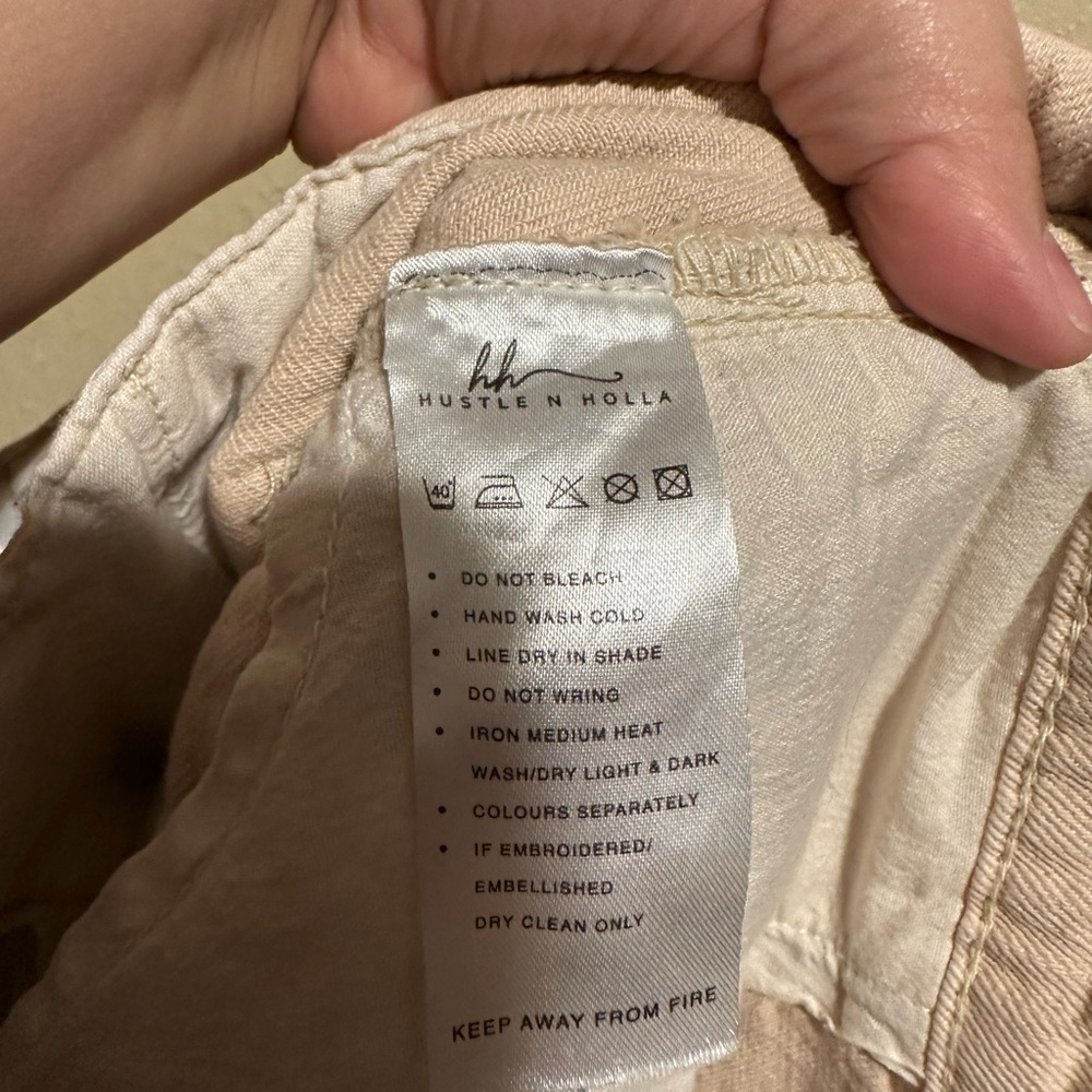 Hustle‎ N Holla Cargo Shorts Size 10 High Waisted - Picture 8 of 8